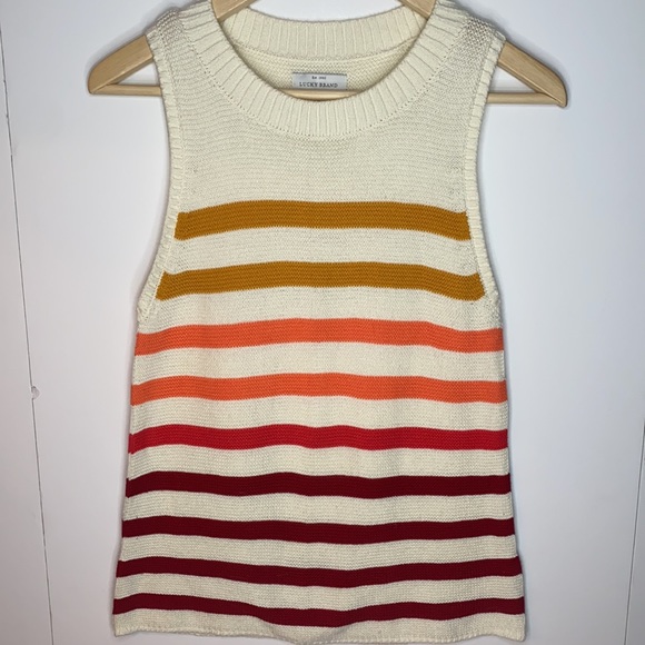 Lucky Brand Ombre Sweater Shell - Picture 5 of 7